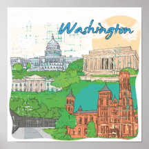 Washington DC Posters