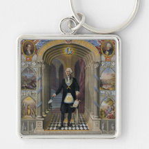 Washington el albañil II Llaveros Personalizados