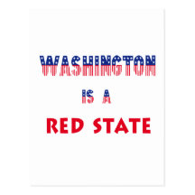 Washington es un estado rojo postal