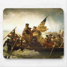 Washington que cruza el Delaware de Manuel Leutze Alfombrilla De Raton