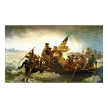 Washington que cruza el Delaware de Manuel Leutze Fotografía