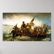 Washington que cruza el Delaware de Manuel Leutze Posters