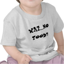 WAT….¿NINGUNA COMIDA? CAMISETAS