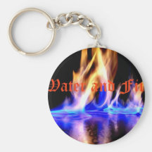 Water and Fire Chaveiro