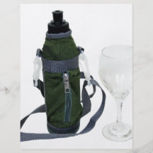 WaterBottleWineGlass050209 Flyer Personalizado
