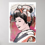 Watercolour japonés posters