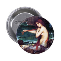 Waterhouse de Juan - una sirena Pins