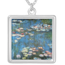 Waterlilies de Claude Monet, impresionismo del vin Joyerías