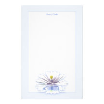 Waterlily blanco  papeleria de diseño