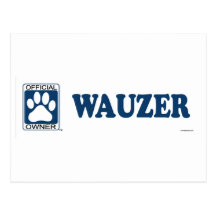 WAUZER_blue Tarjetas Postales