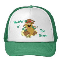 Wearin O el casquillo del St. Patty verde del Lepr Gorros
