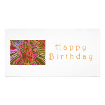 Web de araña del feliz cumpleaños tarjetas fotograficas personalizadas