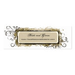 Web site floral abstracto del boda tarjeta personal