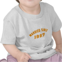 wedding anniversary camiseta