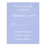 Wedgewood Blue1 que casa las tarjetas de RSVP Anuncios