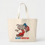 WeePublican y bandera Bolsa De Mano