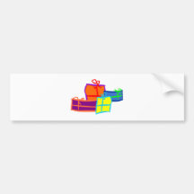 Weihnachtsgeschenke christmas presents auto sticker