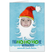 Weihnachtskarte CLAUSBUB