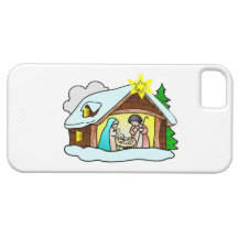 Weihnachtskrippe christmas crib iPhone 5 funda