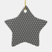 Weihnachtsstern mit Pünktchen, Punkte Spots Points Ornamente