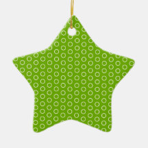 Weihnachtsstern mit Pünktchen, Punkte Spots Points Weihnachtsbaum Ornamente