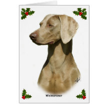 Weimaraner 9W019D-128 Felicitación