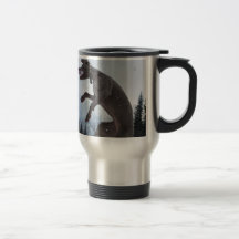 Weimaraner de salto tazas