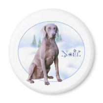 Weimaraner Noel - imán
