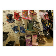 Wellies para la venta tarjetas