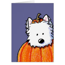 Westie Punkin Felicitación