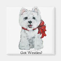 ¿Westies conseguido? Imanes Para Frigoríficos