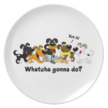 ¿Whatcha que va a hacer? Plato De Cena