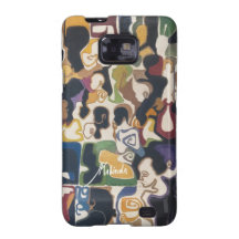 ¿Where your head at? I by J. Kabinda Samsung Galaxy SII Fundas