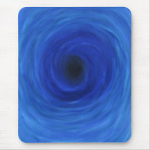 Whirlpool de Mousepad azul Tapetes De Raton