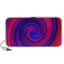 Whirlpool rojo y azul iPod altavoz