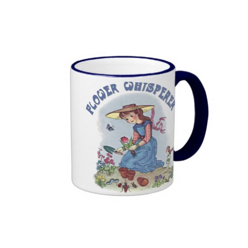 Whisperer de la flor taza
