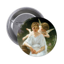 Whisperings del amor, Guillermo Adolfo Bouguereau Pins