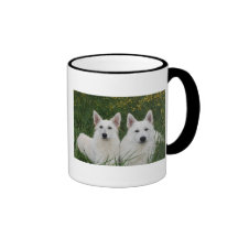 white Shepherd Kaffee Tassen