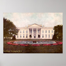Whitehouse, Washington, DC 1908 Impresiones