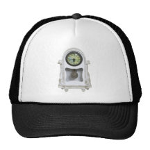 WhiteMantelClock052010 Gorros Bordados