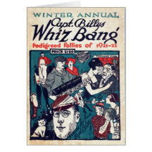 Whiz Bang - tarjeta de capitán Billy