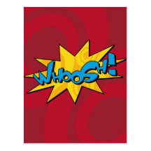 Whoosh la postal del cómic
