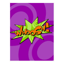 Whoosh la postal del cómic
