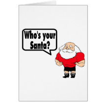 Whos su Santa 1 Felicitación