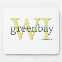 WI de Greenbay Alfombrillas De Raton