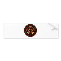 Wiccan A pegatinas de parachoque