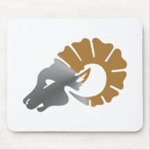 Widder ram Aries Mousepads