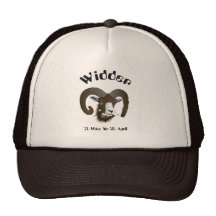 Widder - Sternzeichen Cap