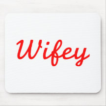 Wifey Alfombrilla De Ratones