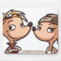 Wiglington y Wenks alfombrillas de raton 